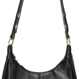 Slouchy PU Leather Tote Crossbody Hobo Bag for Women Casual Small Handbag